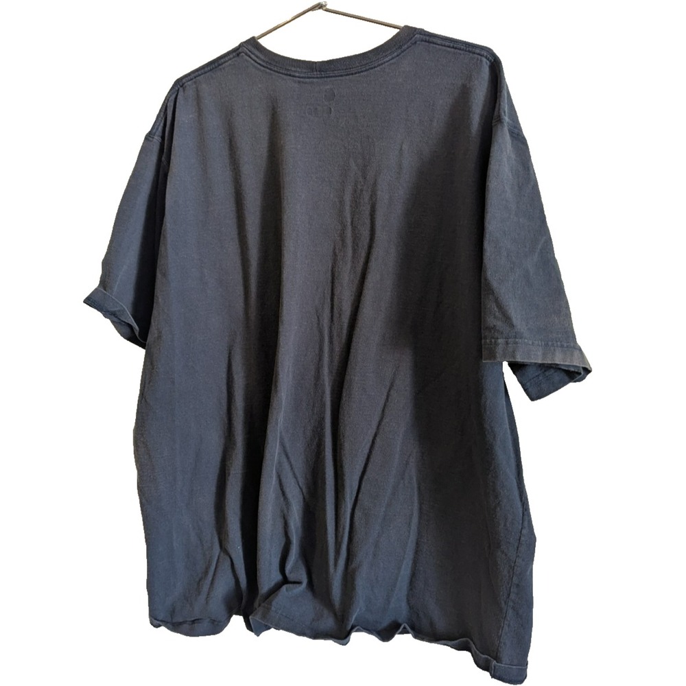 Carhartt Men's 2XL Blue T-Shirt Original Fit Short Sleeve Heavyweight Pocket K87 - Picture 2 of 6
